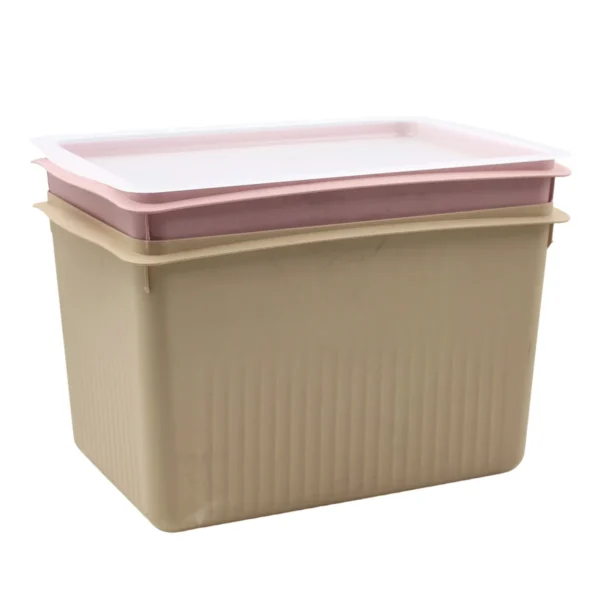 Large Plastic Storage Container with Lid 39.5x27x24cm AY209-041