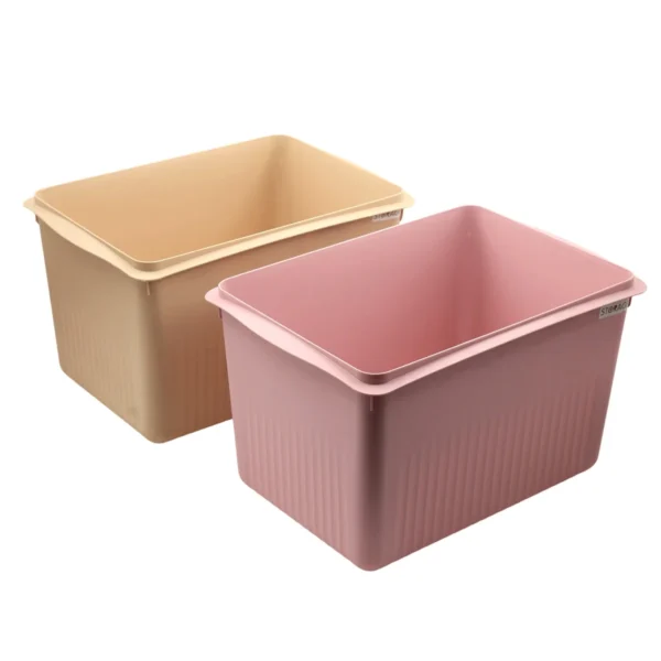 Large Plastic Storage Container with Lid 39.5x27x24cm AY209-041