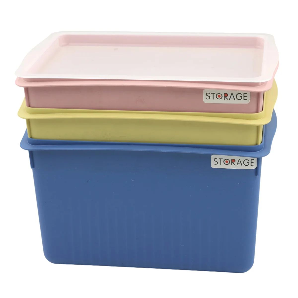 Plastic Storage Container with Lid 27.5x18.5x16cm AY209-040 - Image 2