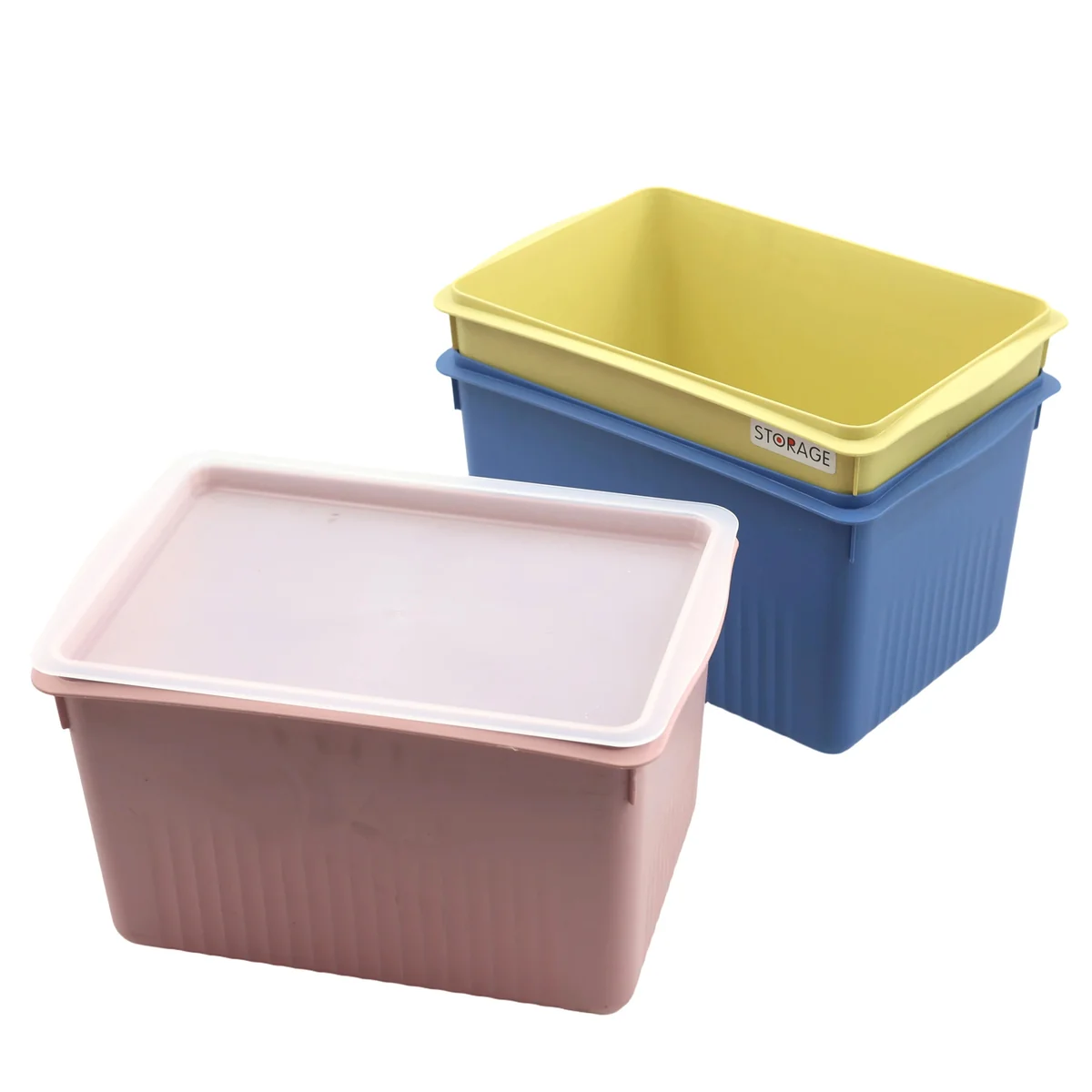 Plastic Storage Container with Lid 27.5x18.5x16cm AY209-040 - Image 4