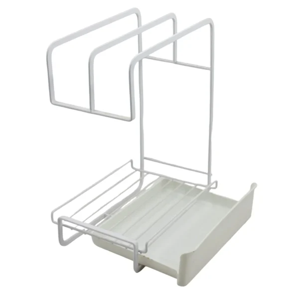 3-in-1 Kitchen Sink Organiser Rack with Drip Tray AY153-008