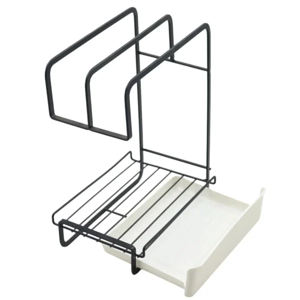 3-in-1 Kitchen Sink Organiser Rack with Drip Tray AY153-009