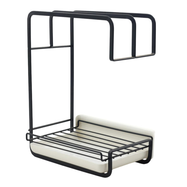 3-in-1 Kitchen Sink Organiser Rack with Drip Tray AY153-009