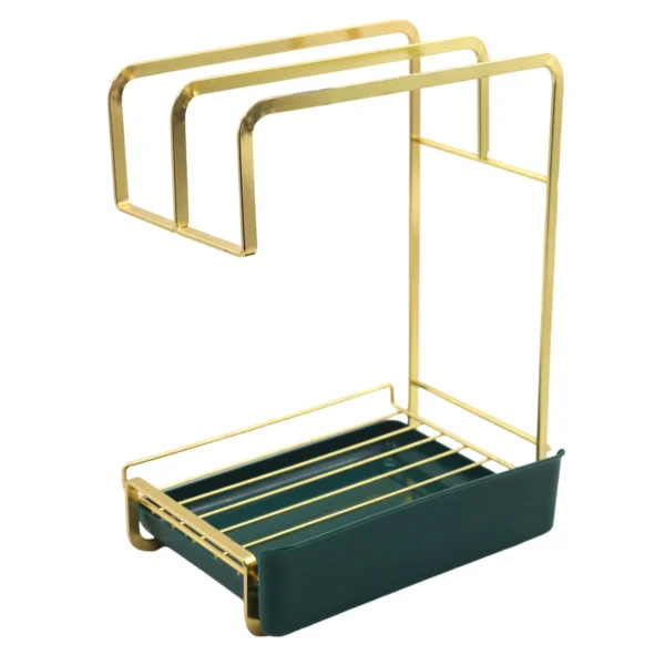 3-in-1 Kitchen Sink Organiser Rack with Drip Tray AY153-010