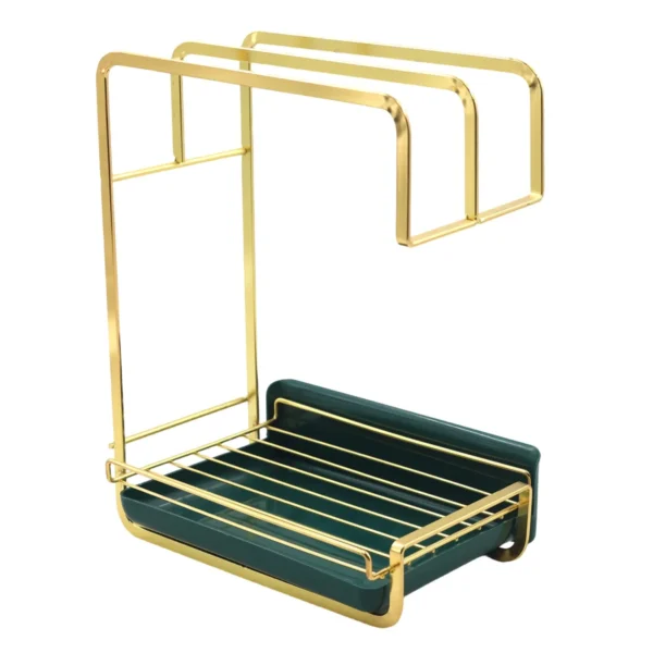 3-in-1 Kitchen Sink Organiser Rack with Drip Tray AY153-010