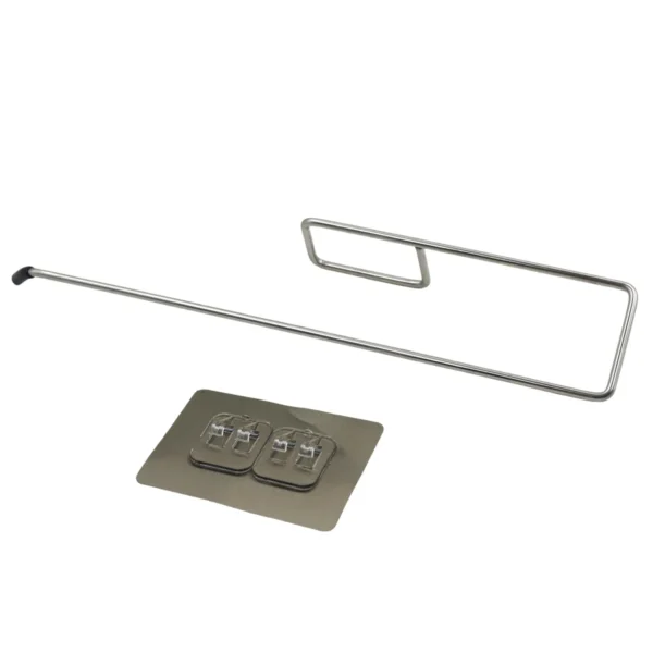 Self-Adhesive Toilet Paper Holder & Towel Bar AY153-006