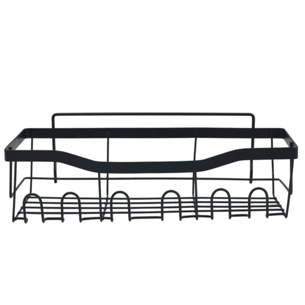 3-Piece Wall Mounted Bathroom Storage Rack Set, No Drill Adhesive Shower Caddy & Organiser AY389-022