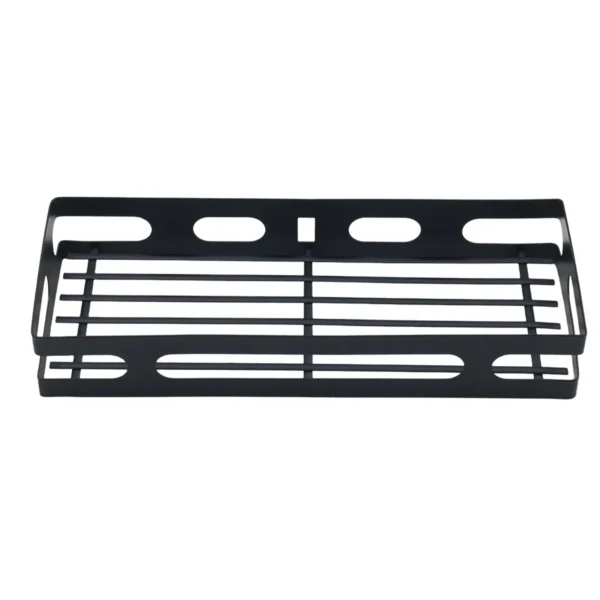 Black Wall Mounted Bathroom Shelf AY389-026