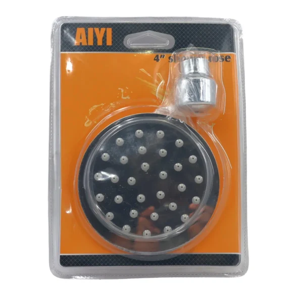 4-Inch Stainless Steel Round Shower Head AY407-015
