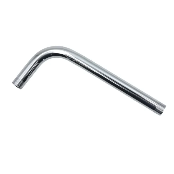 AIYI 30cm Shower Arm, Chrome Wall Mounted Shower Extension Pipe AY407-014