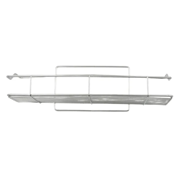Rectangular Wall Mounted Bathroom Shelf 30cm, No Drill Adhesive Shower Storage Rack AY153-003