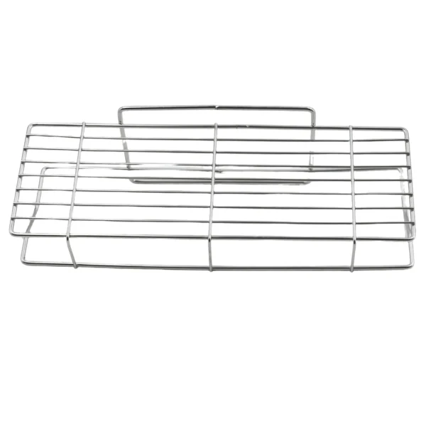 Rectangular Wall Mounted Bathroom Shelf 30cm, No Drill Adhesive Shower Storage Rack AY153-003