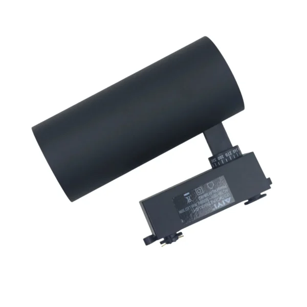 TWO LINE TRACK LIGHT BLACK 30W AY398-062