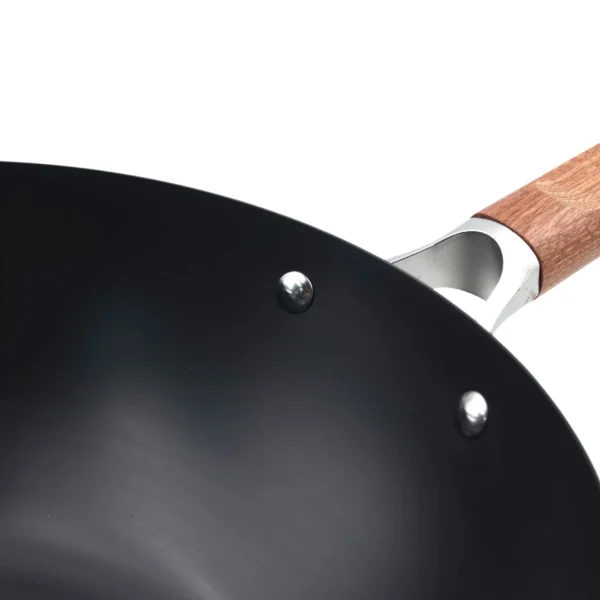 AiYi Whirlwind flat bottomed shabill handle with wooden cover 34cm AY129-021