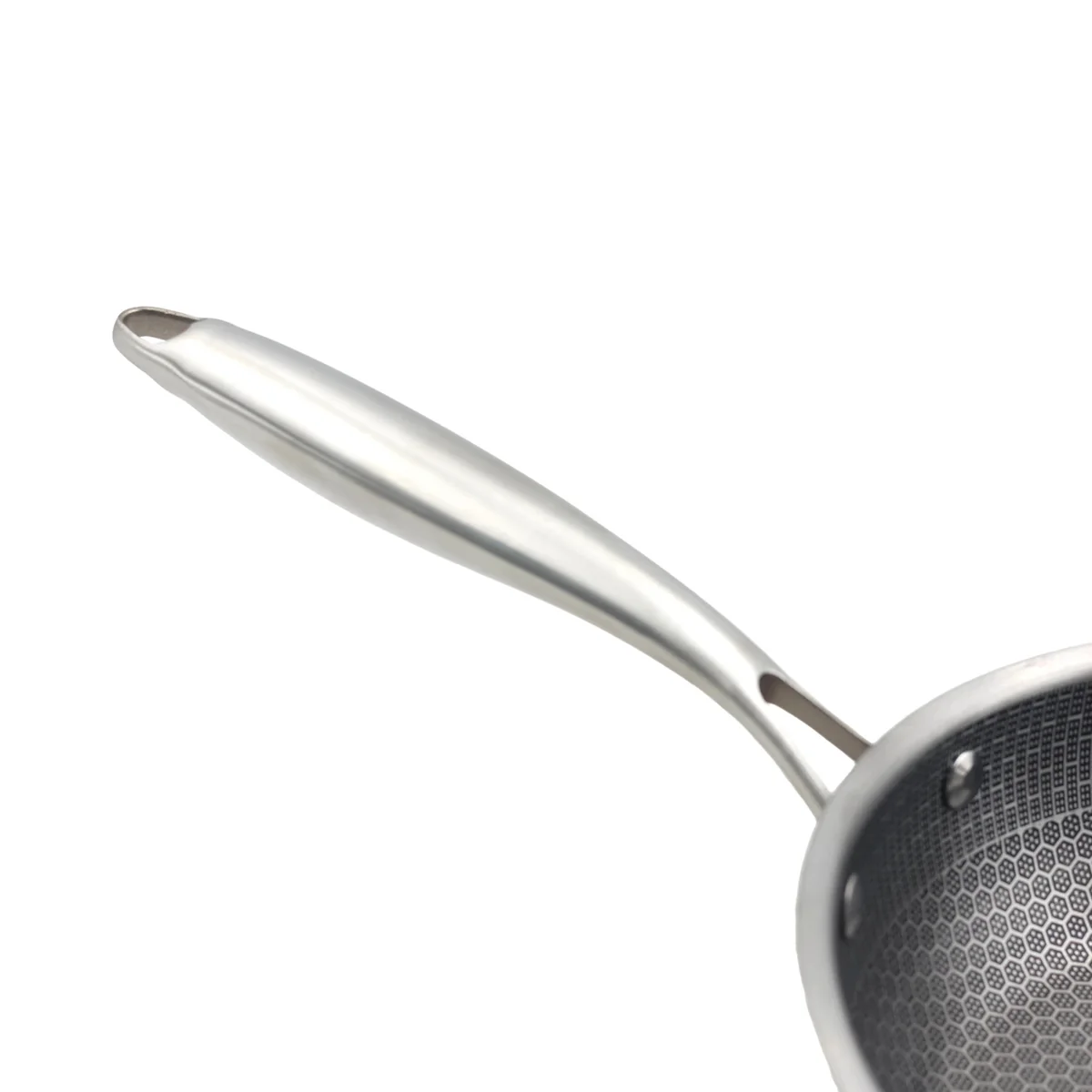 AIYI Stainless Steel Frying Pan 24cm AY129-022 - Image 4