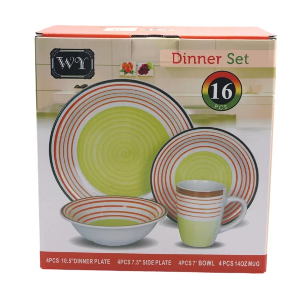 16pcs DINNER SET/AY379-139