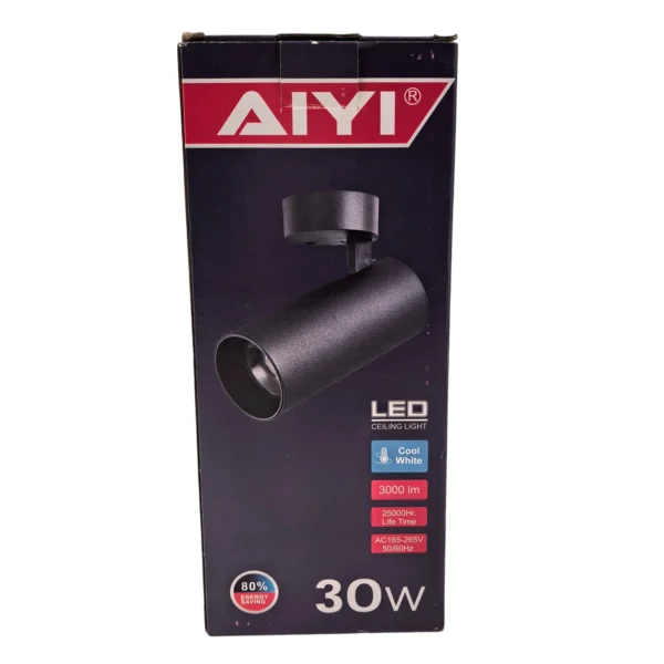 LED CEILING LIGHT BLACK 30W AY398-060