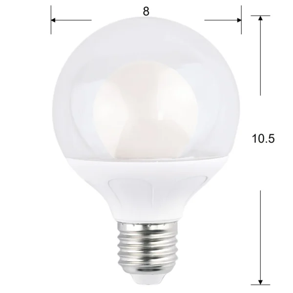 (4-Pack) AIYI 5W A80 Decorative LED Globe Bulb Multi-colour AY398-096