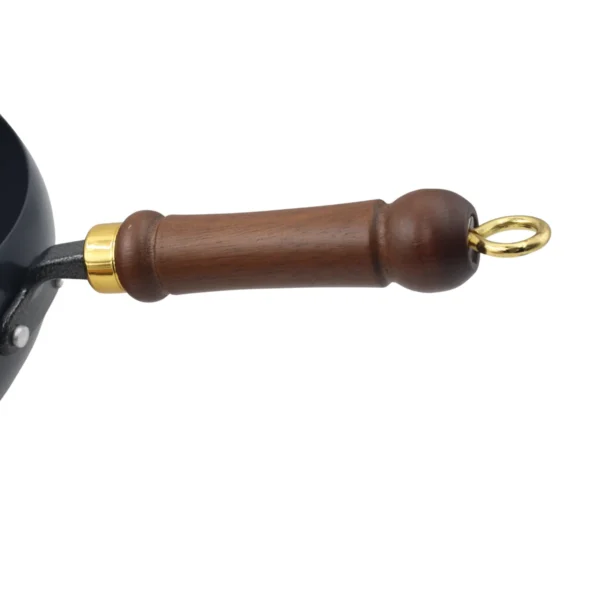 26cm Deep Belly Wok Pot with Wooden Lid AY129-019