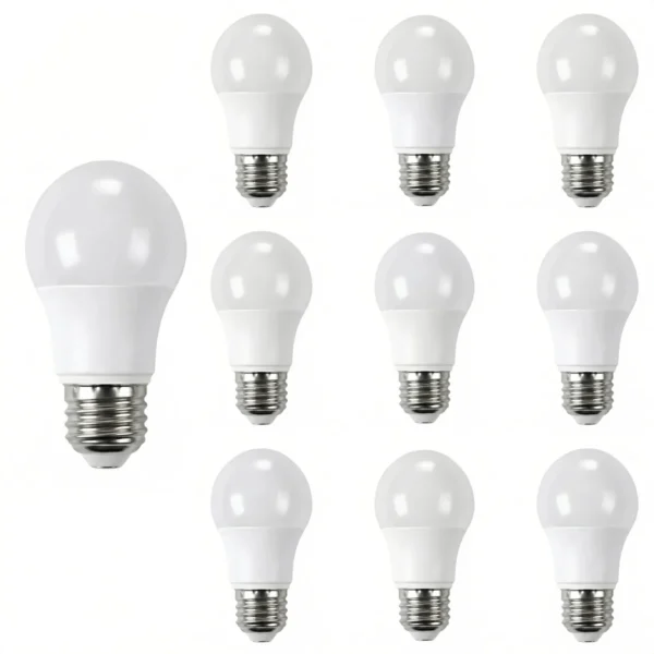 (10-Pack) AIYI 7W A60 E27 LED Bulb AY398-074