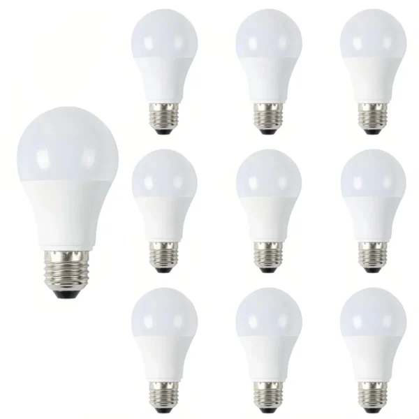 (10-Pack) AIYI 9W A60 E27 LED Bulb AY398-076