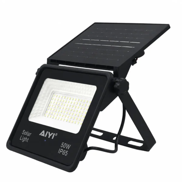 AIYI 50W Foldable Solar Flood Light With Panel 250LM IP65 Outdoor Light AY399-049