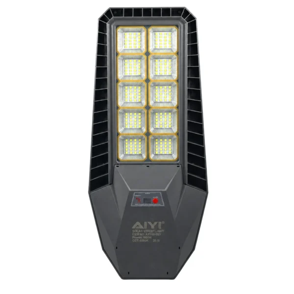 AIYI 1000W Solar Street Light - Motion Sensor and Remote Control AY399-053