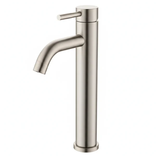 AIYI Tall Basin Mixer Tap - Brushed Stainless Steel SUS304 AY406-102