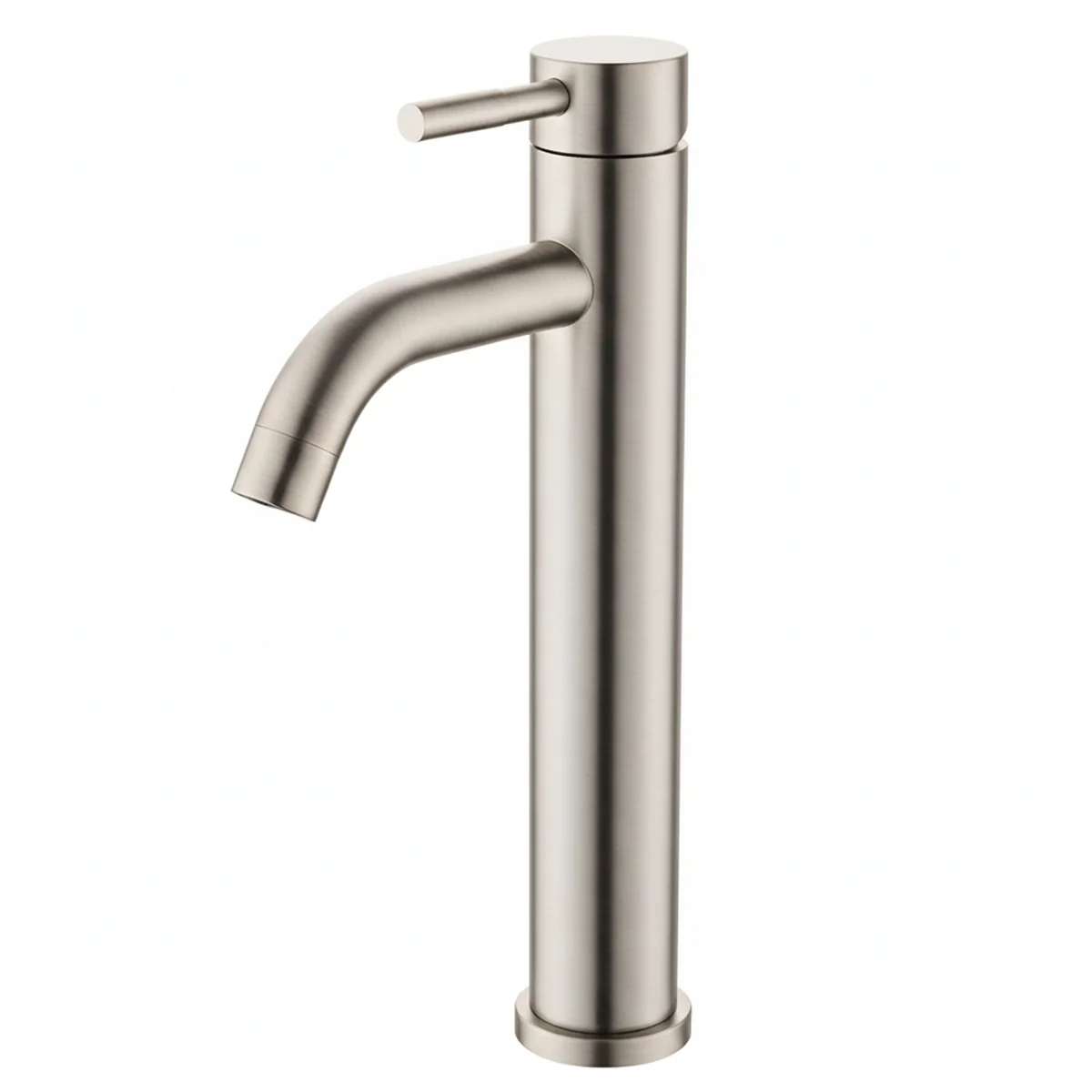 AIYI Tall Basin Mixer Tap - Brushed Stainless Steel SUS304 AY406-102