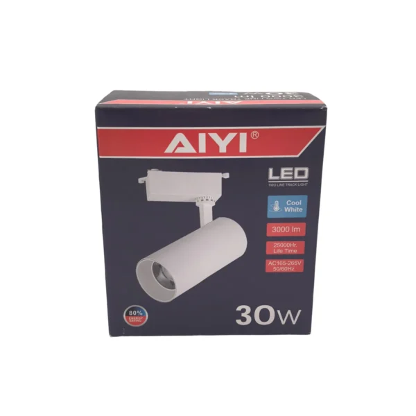 AIYI 30W LED Three-Line Track Light – White (AY398-065)