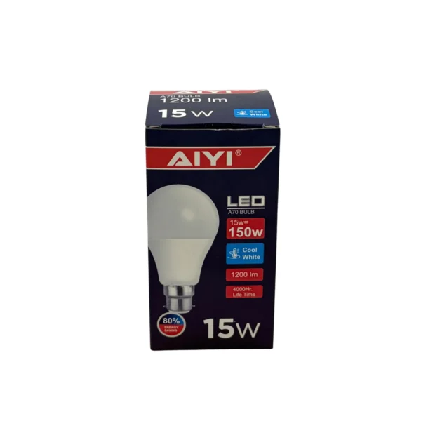 (10-Pack) AIYI 15W A70 B22 LED Bulb AY398-081