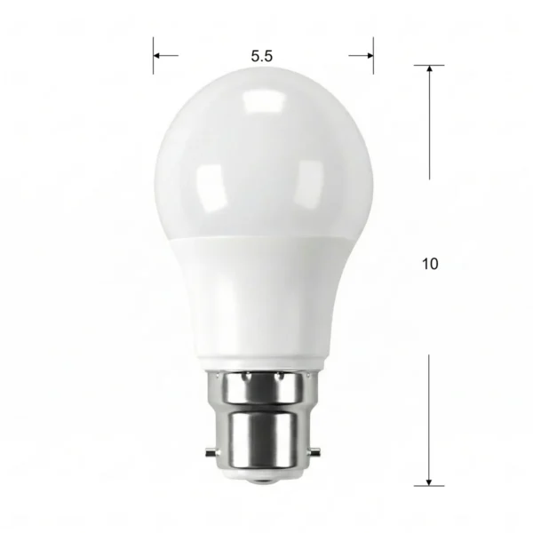 (10-Pack) AIYI 7W A60 B22 LED Bulb AY398-075