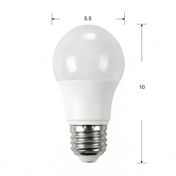 (10-Pack) AIYI 7W A60 E27 LED Bulb AY398-074