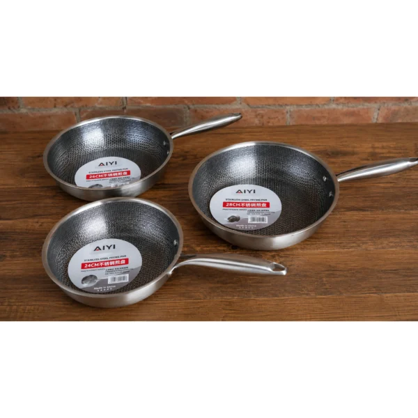AIYI Stainless Steel Frying Pan 26cm AY129-023