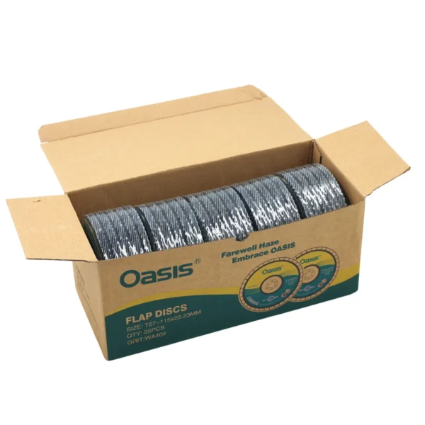 OASIS FLAP DISC（blue）T27*115x22（40#）