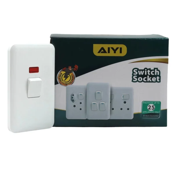 32A 2P Isolator With P/Light 2x4 AY299-721