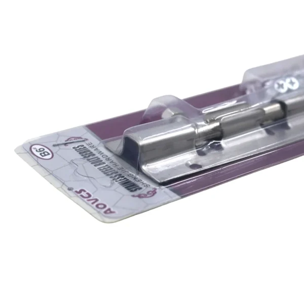 Barrel bolt silver B6 AY012-006