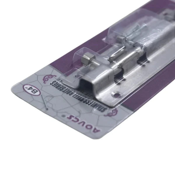 Barrel bolt silver B4 AY012-004