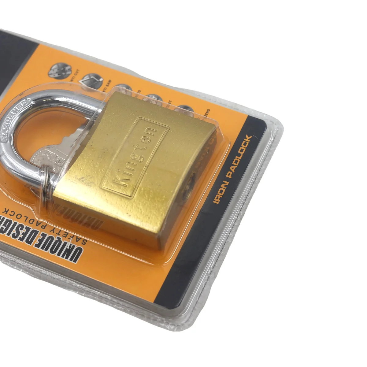 63mm Padlock with 3 Keys AY023-010 - Image 3