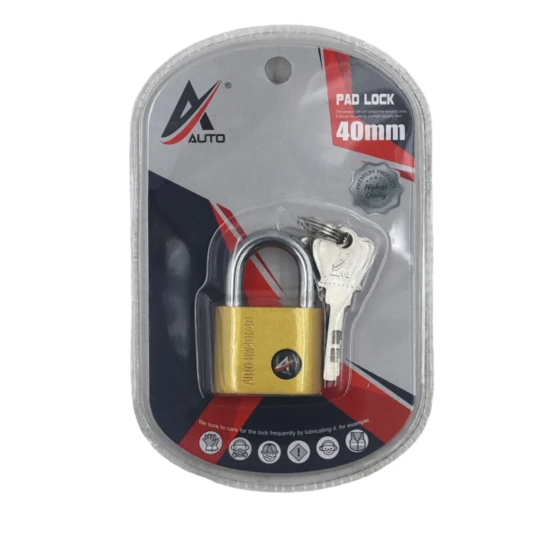 Auto yellow lock set 40mm AY074-017