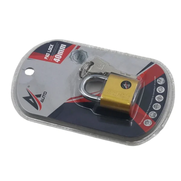 Auto yellow lock set 40mm AY074-017