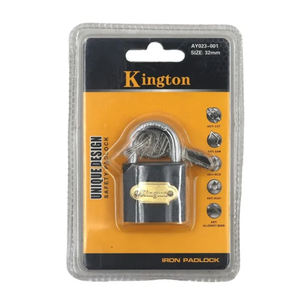 32mm Iron Padlock with 2 Keys AY023-001