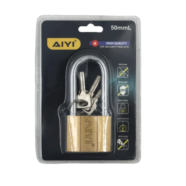 Copper like atomic lock  50mm L AY179-006