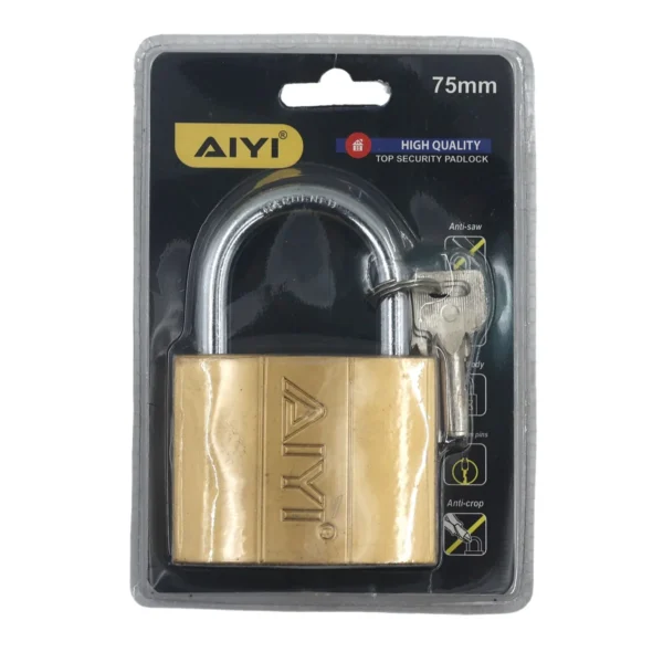 Copper like atomic lock 75mm AY179-005