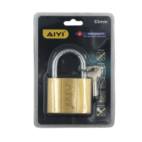 Copper like atomic lock 63mm AY179-004