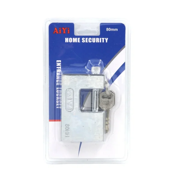 AIYI 80mm Stainless Steel Shutter Padlock AY074-034