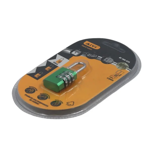 Aluminum material password lock black AY199-425