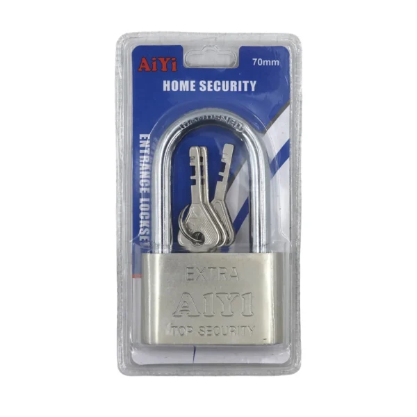 AIYI 70mm Heavy Duty Padlock with 3 Keys AY074-032