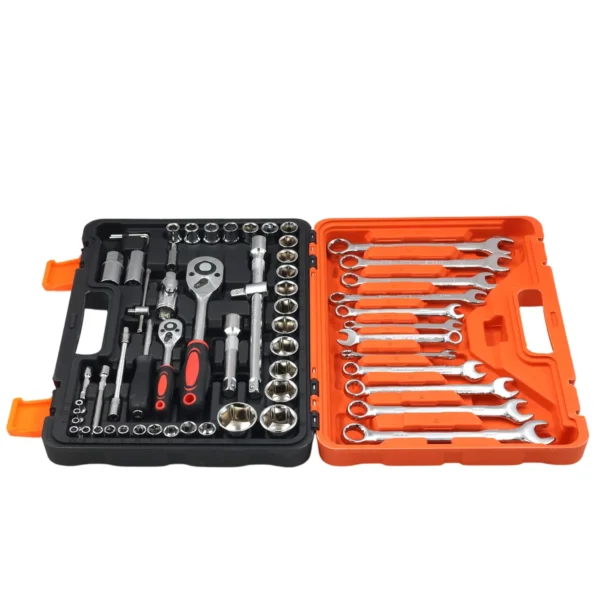 AIYI 61 Piece CR-V Socket Wrench & Tool Set AY187-020