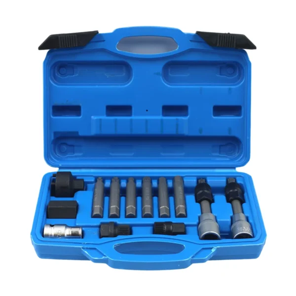 Bebona 13 Piece Alternator Pulley Removal Tool Set with Carry Case, CR-V AY001-804